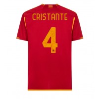 AS Roma Bryan Cristante #4 Hjemmedrakt 2023-24 Kortermet